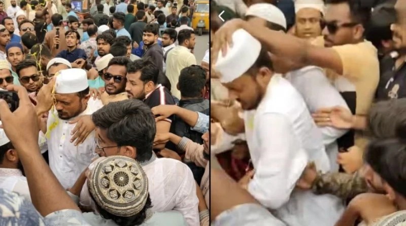 নাসীরুদ্দীন পাটওয়ারীর ওপর ডিম নিক্ষেপ সহ হামলা