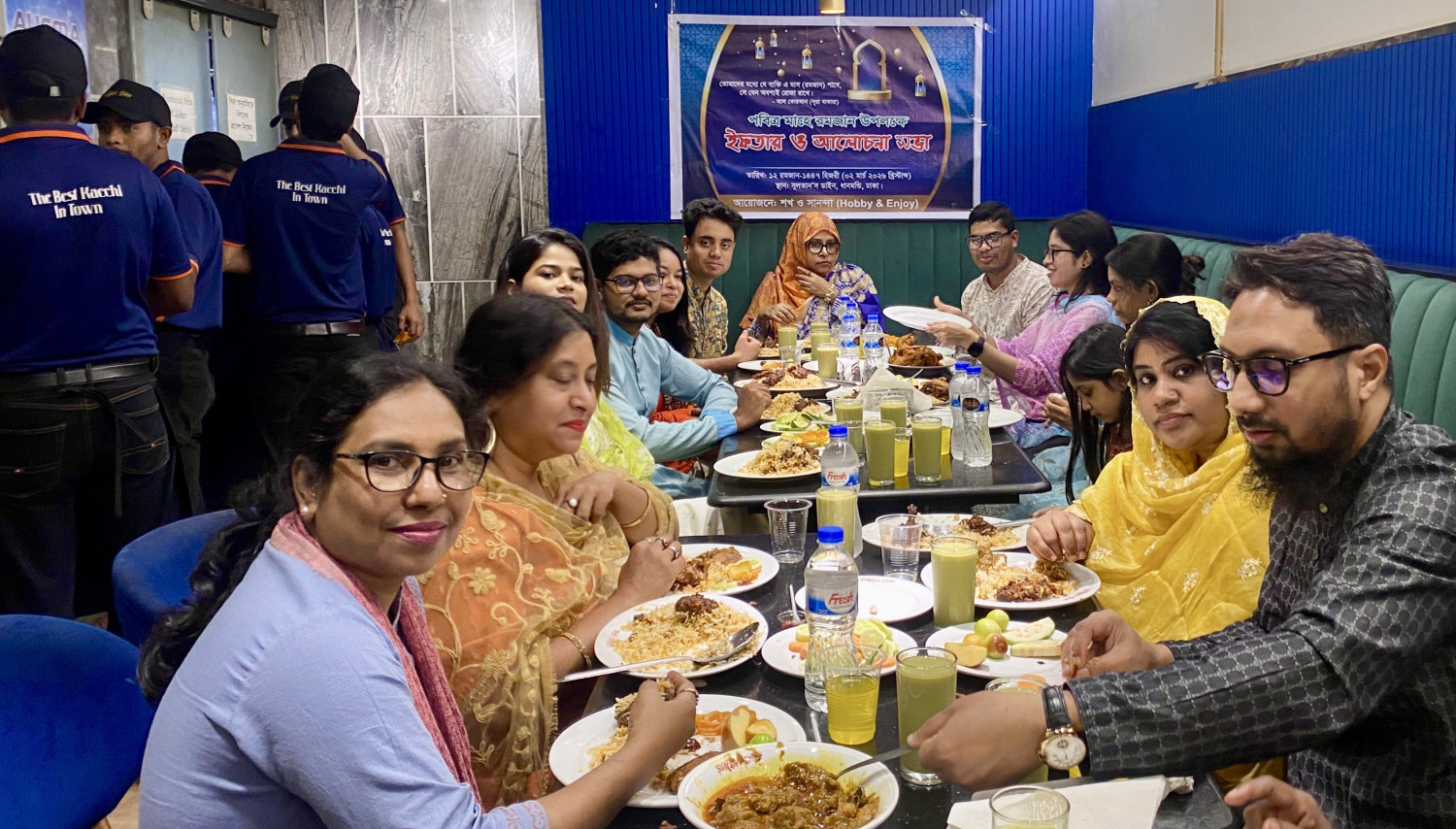 শখ ও সানন্দার উদ্যোগে আলোচনা ও ইফতার মাহফিল